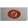 New Jersey Devils® Brushed Metal Money Clip